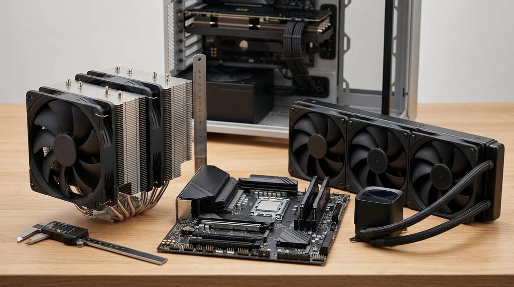 Comparing air and liquid CPU coolers when choosing the right cooler for a PC