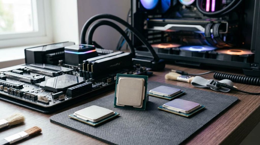 Modern gaming CPUs compared for different gaming builds