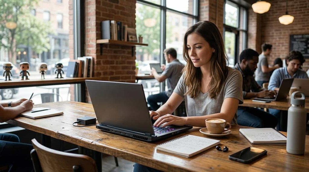 Gaming laptop portability and battery life